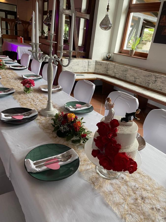 Gasthaus Neue Muehle Westhausen  Luaran gambar